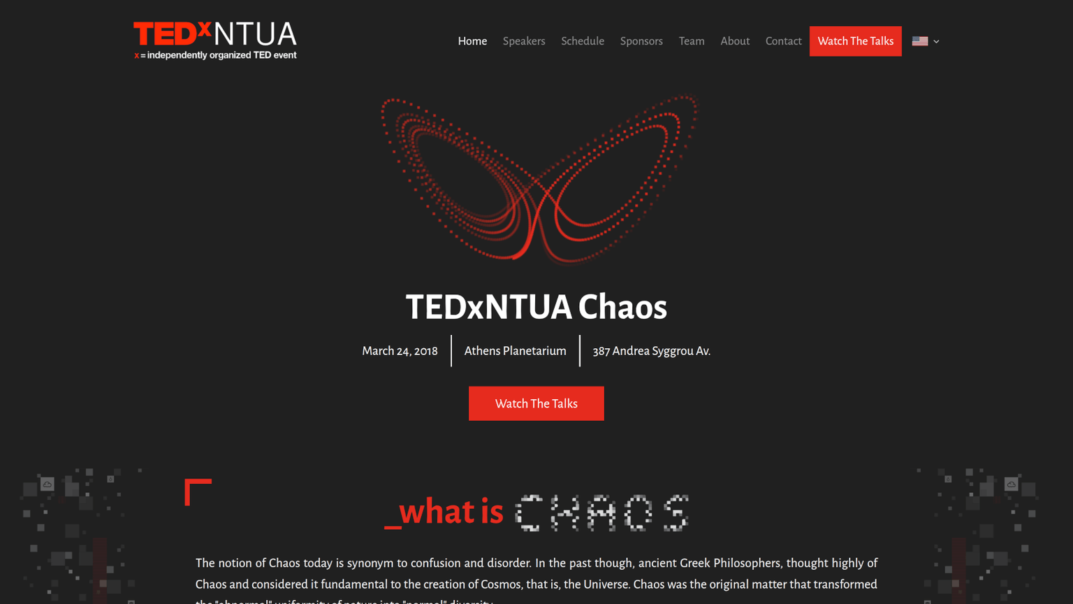 Screenshot or cover image from TEDxNTUA 2018